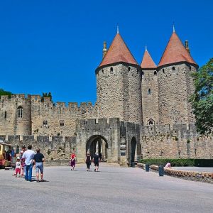 Tour guide in Carcassonne