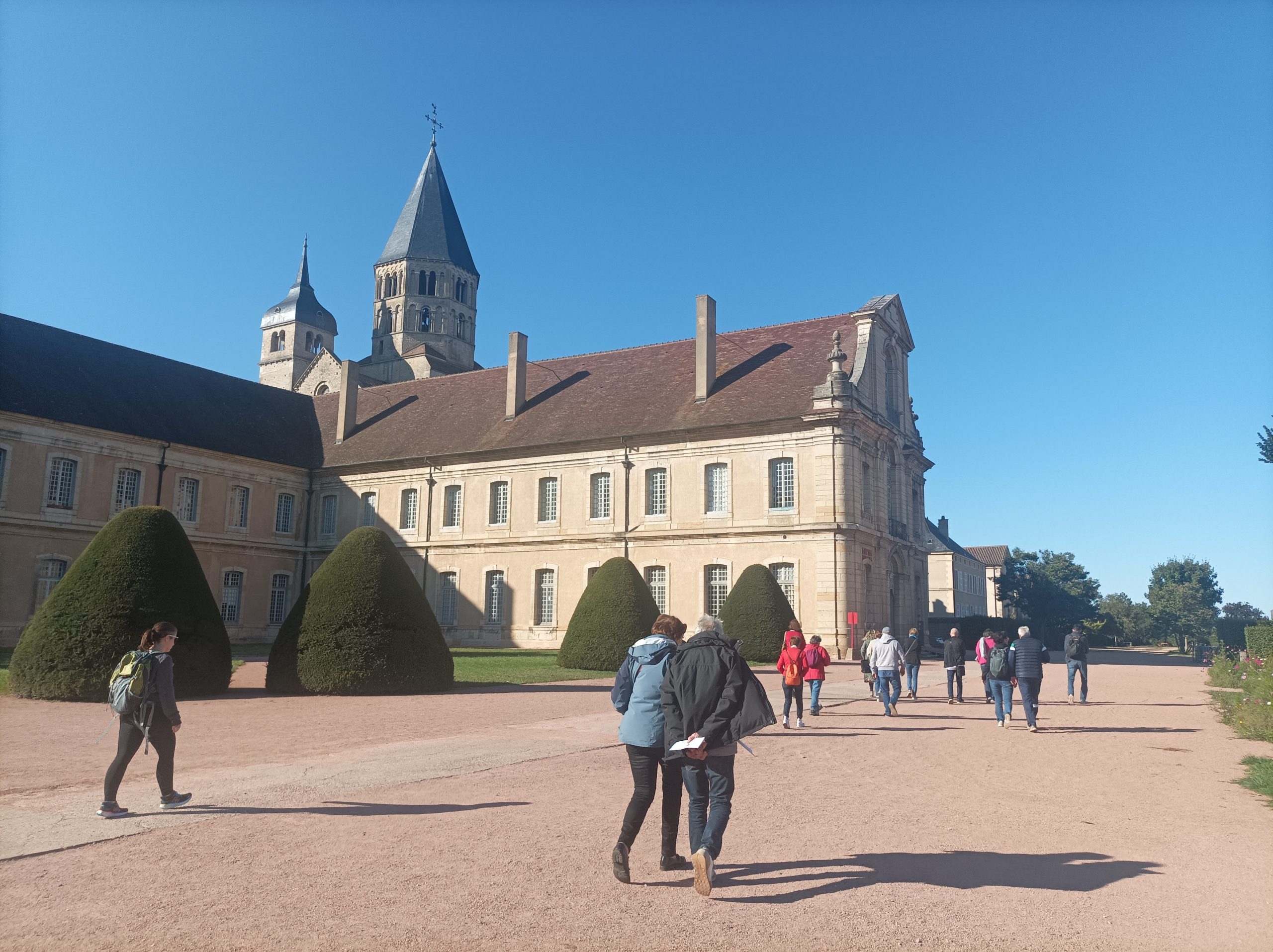 Tour guide in Cluny, Romain Bouchaud