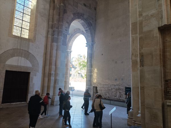 Tour guide in Cluny, Romain Bouchaud
