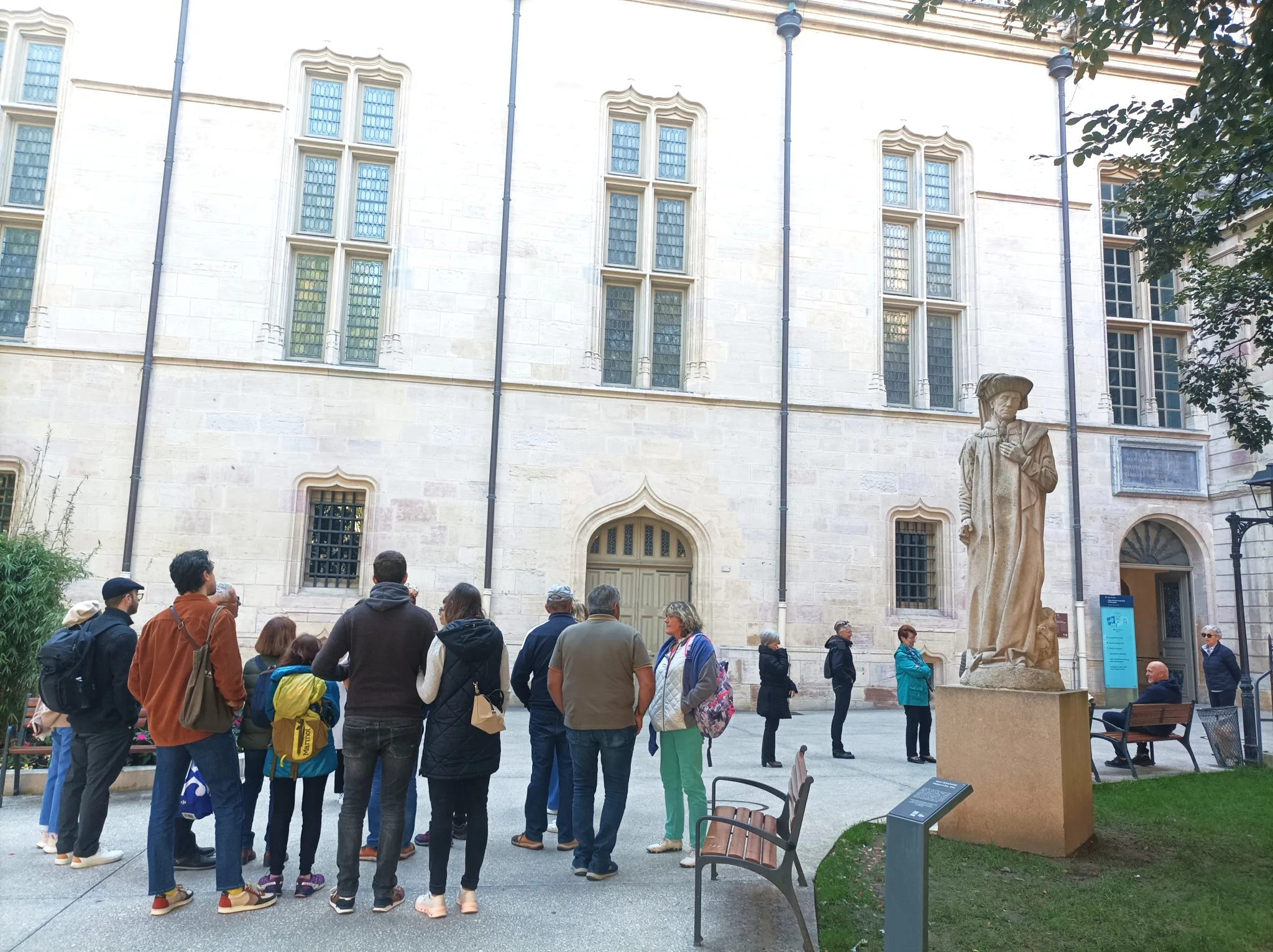 Guided tour in Dijon, Romain Bouchaud