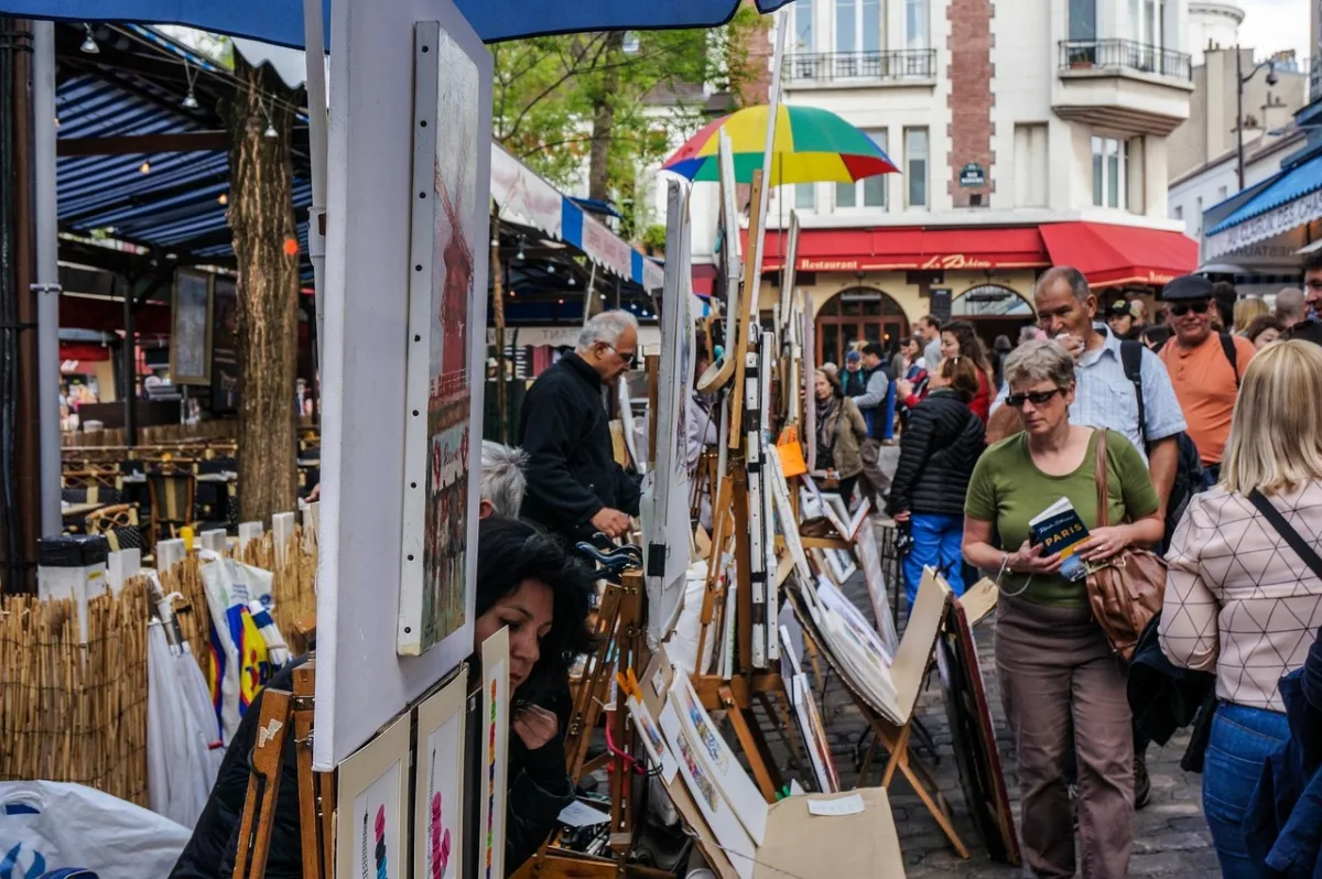 Rundgang durch Montmartre, Romain Bouchaud